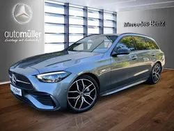 Grau Gebraucht 2023 Mercedes C220 AMG Limousine | 50.990 €