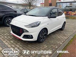 Atlas white/ phantom black / s Gebraucht 2024 Hyundai i10 N Line Kleinwagen | 19.990 € (Fairer Preis)