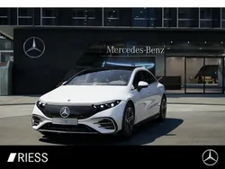 Manufaktur diamantweiß bright Gebraucht 2023 Mercedes EQS580 AMG Limousine | 67.900 € (Guter Preis)