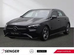 Schwarz Gebraucht 2024 Mercedes A200 AMG Limousine | 33.318 € (Fairer Preis)