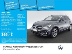Grau Gebraucht 2022 VW T-Roc R-line SUV | 28.896 € (Superpreis)