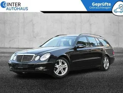 Obsidianschwarz metalliclack Gebraucht 2008 Mercedes E280 Avantgarde Kombi | 13.490 €