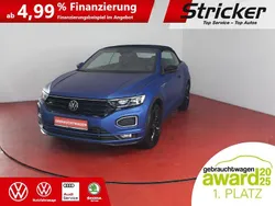 Blau Gebraucht 2021 VW T-Roc Cabriolet R-line Edition Cabrio | 28.949 € (Fairer Preis)