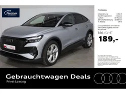 Silber Gebraucht 2024 Audi Q4 Sportback e-tron S-Line SUV | 41.880 €