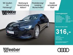 Mythosschwarz metallic Gebraucht 2024 Audi A6 Advanced Plus Kombi | 44.630 €