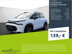 Weiß Gebraucht 2023 Citroën C3 Aircross Shine SUV | 14.580 € (Guter Preis)