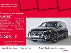 0e mythosschwarz metallic Gebraucht 2024 Audi SQ7 SUV | 138.990 €