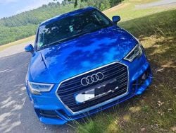 Blau Gebraucht 2018 Audi A3 S-Line Limousine | 16.890 € (Guter Preis)