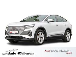 Gletscherweiß metallic Gebraucht 2022 Audi Q4 Sportback e-tron Ambiente SUV | 28.580 € (Etwas zu teuer)