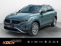 Petroleum blue metallic / schw Neu 2025 VW T-Roc Goal SUV | 34.880 € (Teuer)