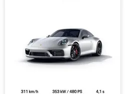 Silber Gebraucht 2024 Porsche 911 Carrera GTS Coupé | 162.000 € (Superpreis)