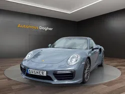Blau Gebraucht 2016 Porsche 911 Turbo Coupé | 129.900 € (Superpreis)
