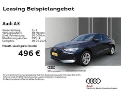 Grau Neu 2025 Audi A3 Sport Limousine | 39.200 € (Guter Preis)