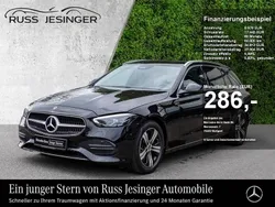 Obsidianschwarz metallic Gebraucht 2024 Mercedes C180 Avantgarde Kombi | 34.480 € (Guter Preis)