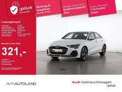 Gletscherweiß Gebraucht 2024 Audi A3 S-Line Limousine | 32.970 € (Fairer Preis)