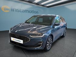 Blau Gebraucht 2022 Ford Focus Titanium Limousine | 24.699 € (Teuer)