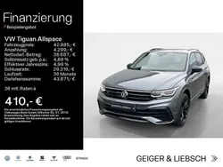 Platinum grey metallic Gebraucht 2023 VW Tiguan Allspace R-line SUV | 42.985 € (Fairer Preis)