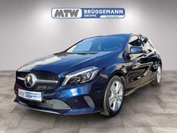 Metalliclack (blau Gebraucht 2017 Mercedes A200 Limousine | 17.480 € (Fairer Preis)