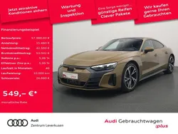 Taktikgrün metallic Gebraucht 2022 Audi e-tron GT quattro Ambiente Limousine | 57.980 € (Fairer Preis)