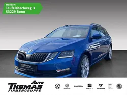 Raceblau metallic Gebraucht 2020 Skoda Octavia Soleil Kombi | 18.880 € (Guter Preis)