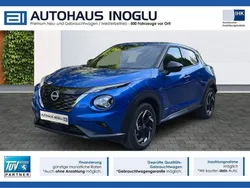 Blau magnetic blue (metallic) Gebraucht 2023 Nissan Juke N-Connecta SUV | 20.645 € (Superpreis)