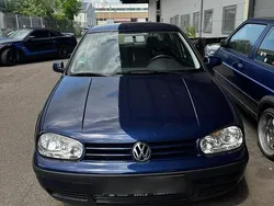 Blau Gebraucht 2002 VW Golf IV Highline Kleinwagen | 1.199 € (Guter Preis)