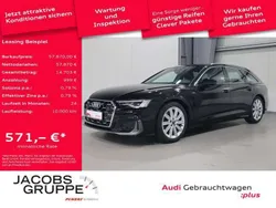 Mythosschwarz metallic Gebraucht 2024 Audi A6 S-Line Kombi | 57.870 €