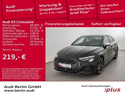 Mythosschwarz metallic Gebraucht 2024 Audi S3 Ambiente Limousine | 48.900 € (Etwas zu teuer)