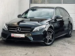Schwarz Gebraucht 2017 Mercedes C350e AMG line Kombi | 20.990 € (Fairer Preis)