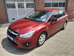 Dunkelrot metallic Gebraucht 2013 Subaru Impreza Limousine | 9.490 €