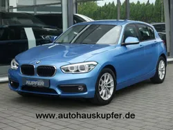 Blau Gebraucht 2019 BMW 118 Advantage Kleinwagen | 16.950 € (Guter Preis)