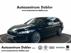 Ebony schwarz Gebraucht 2024 Skoda Superb LAURIN & KLEMENT Kombi | 44.840 € (Teuer)