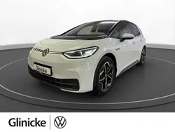 Gletscherweiß metallic schwarz Gebraucht 2021 VW ID.3 Pro Performance Kleinwagen | 20.980 € (Guter Preis)