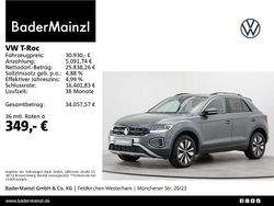 Indiumgrau metallic Gebraucht 2025 VW T-Roc Goal SUV | 30.930 € (Teuer)