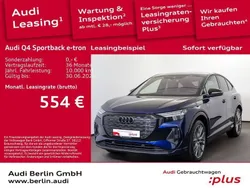 Navarrablau metallic Gebraucht 2024 Audi Q4 Sportback e-tron Ambiente SUV | 47.990 € (Superpreis)