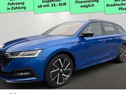 Blau Gebraucht 2022 Skoda Octavia SportLine Kombi | 30.999 € (Guter Preis)