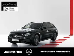 Metalliclack obsidianschwarz Gebraucht 2025 Mercedes E220 Night Kombi | 59.390 € (Teuer)