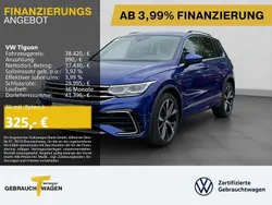 Blau Gebraucht 2023 VW Tiguan R-line SUV | 38.420 € (Fairer Preis)