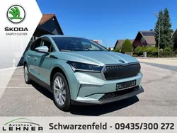 Arctic silber met. arctic silber met. Gebraucht 2022 Skoda Enyaq iV Lounge SUV | 43.900 € (Etwas zu teuer)