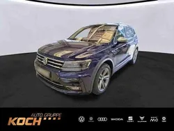Atlantik blue metallic Gebraucht 2021 VW Tiguan Allspace Highline SUV | 38.660 € (Etwas zu teuer)