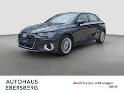 Grau Gebraucht 2024 Audi A3 Sportback Advanced Plus Limousine | 27.850 € (Superpreis)