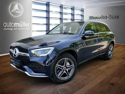 Blau Gebraucht 2021 Mercedes GLC300e AMG SUV | 38.879 € (Guter Preis)