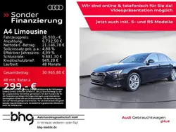 Schwarz Gebraucht 2022 Audi A4 Basis Limousine | 26.930 € (Guter Preis)