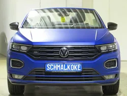 Ravennablau (metallic) Gebraucht 2021 VW T-Roc Cabriolet R-line Edition Cabrio | 28.950 € (Fairer Preis)