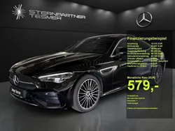 Obsidianschwarz metallic Gebraucht 2024 Mercedes CLE220 AMG Coupé | 52.880 € (Guter Preis)
