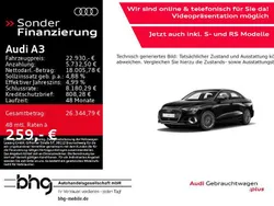 Schwarz Gebraucht 2021 Audi A3 Advanced Plus Limousine | 22.930 € (Fairer Preis)