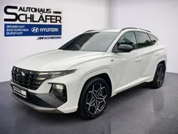 Polar white / sol Gebraucht 2022 Hyundai Tucson N Line SUV | 26.980 € (Etwas zu teuer)