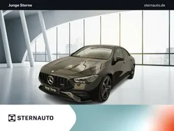 Metalliclack kosmosschwarz Gebraucht 2024 Mercedes CLA35 AMG Night Coupé | 47.838 € (Guter Preis)