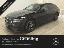 Obsidianschwarz (metallic) Gebraucht 2024 Mercedes E300 AMG Kombi | 61.439 € (Teuer)