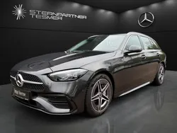 Grau Gebraucht 2024 Mercedes C300 AMG Kombi | 46.200 € (Fairer Preis)